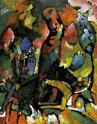 Wassily Kandinsky picture withe an archer oil painting artist